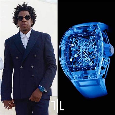 richard mille sapphire blue jay z